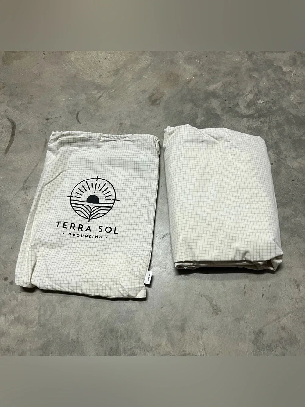 Terra Sol Bare Earth Grounding Queen Size Organic Cotton Fitted Sheet Only